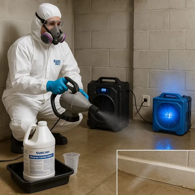 Sanitization and Odor Removal process in Saint Albans, WV