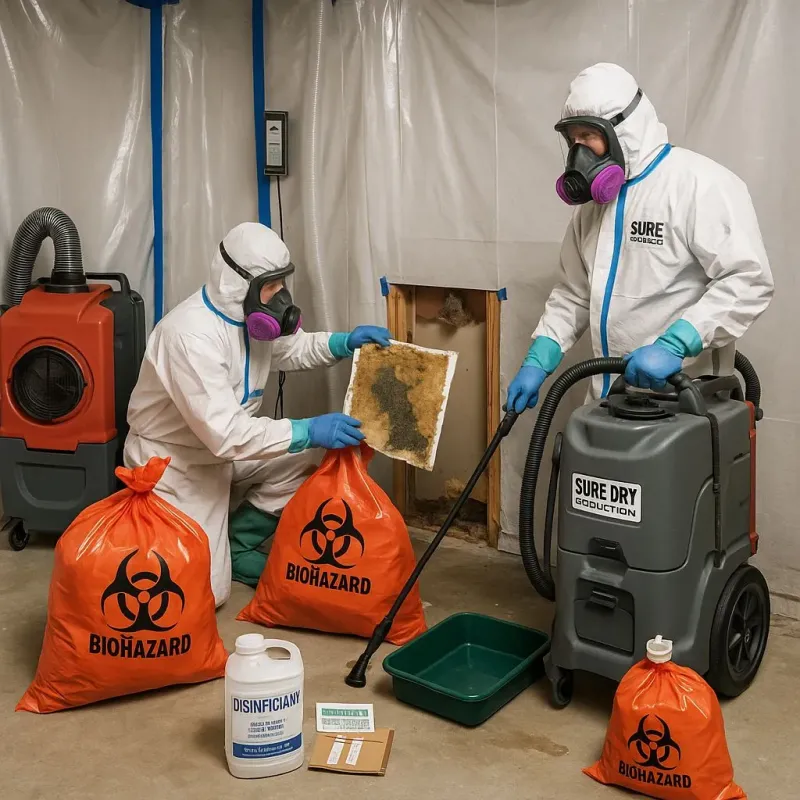 Contaminated Water Handling Protocols process in Saint Albans, WV