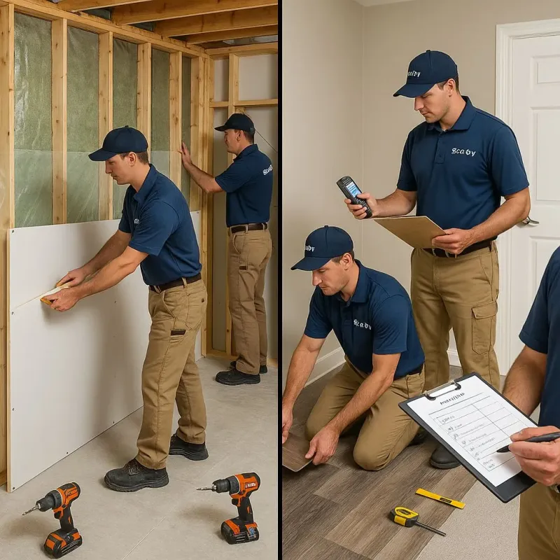 Repairs and Reconstruction process in Saint Albans, WV